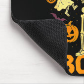 Tapis De Souris Funny Dad To The Bone Skeleton With Kids Halloween (Coin)