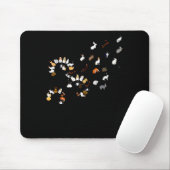 Tapis De Souris Funny Dandelion Bunny Flower (Avec souris)