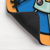 TAPIS DE SOURIS FUNNY DESIGN ROBOT MOUSE PAD (Coin)