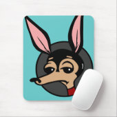 TAPIS DE SOURIS FUNNY DESIGN STYLE CHIEN MOUSE PAD (Avec souris)