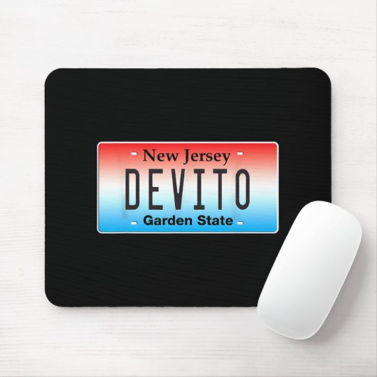 Tapis De Souris Funny Devito New Jersey Italian American Nj Cutlet (Avec souris)