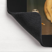 Tapis De Souris Funny Dog Beer Smoking Meme Sarcastic Dog Lover (Coin)