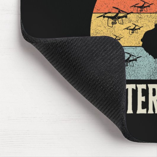 Tapis De Souris Funny Drone Lover I Survived The New Jersey Myster (Coin)