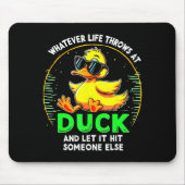 Tapis De Souris Funny Duck Graphic Tees Men Women Teens Funny Quot (Devant)