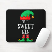 Tapis De Souris Funny Elf Family Christmas The Sweet Elf Sweater M (Avec souris)