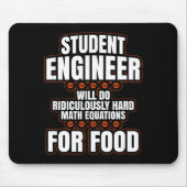 Tapis De Souris Funny Engineer Engineering College Student S (Devant)