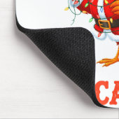 Tapis De Souris Funny F-caw-f Chicken Humor Santa Rooster Christma (Coin)