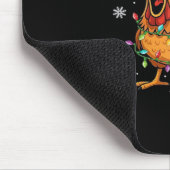 Tapis De Souris Funny F-Caw-F Christmas Chicken Classic (Coin)