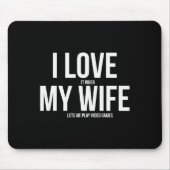 Tapis De Souris Funny Father's Day Video Game Dad (Devant)