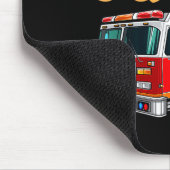Tapis De Souris Funny Firefighter Art For Kids Men Women Fireman F (Coin)