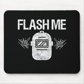 Tapis De Souris Funny Flash Me | Welder Welding Mask Venin