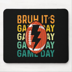 Tapis De Souris Funny Football Garçons Enfants Bruh C'est Jeu Jour
