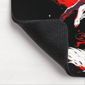 Tapis De Souris Funny Fox Animal Cute Okami Basic Japan Style Retr (Coin)