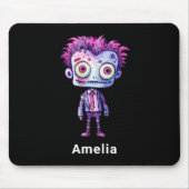 Tapis De Souris Funny Frankenstein Monster Halloween Fun (Devant)