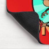 TAPIS DE SOURIS FUNNY FRUSTRÉ MONKEY HORIZONTAL MOUSE PAD (Coin)