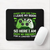 Tapis De Souris Funny Gamer I Don't Always Play Video Games Gift B (Avec souris)