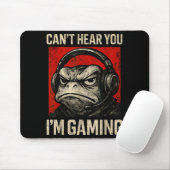 Tapis De Souris Funny Gamer Mpy Frog Art Men Women Boys Video Gami (Avec souris)