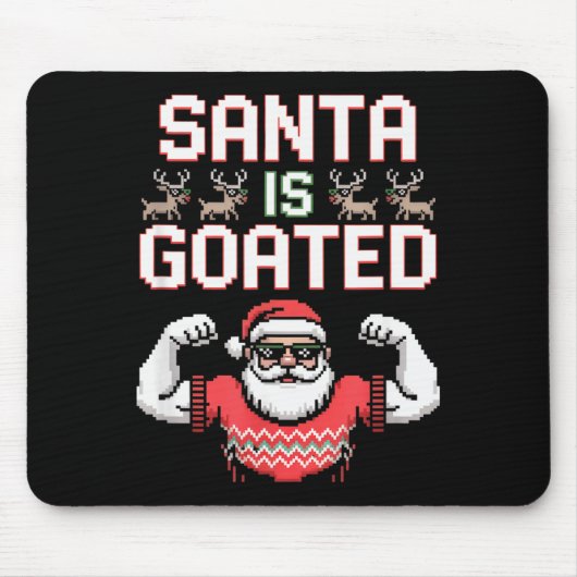 Tapis De Souris Funny Gen Alpha Gen Z Slang Funny Christmas Sweate (Devant)