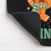 Tapis De Souris Funny Gingerbread Christmas Pun Have You Tried Ici (Coin)