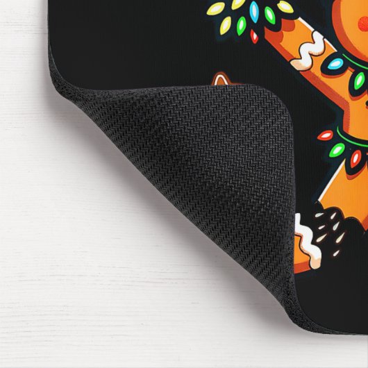 Tapis De Souris Funny Gingerbread Man Pajamas & Pjs Xmas Holid (Coin)