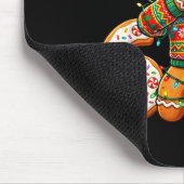 Tapis De Souris Funny Gingerbread Six Seven 67 Ice Cream Drip Chri (Coin)