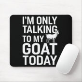 Tapis De Souris Funny Goat Design For Men Women Kids Boer Pygmy Go (Avec souris)