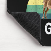 Tapis De Souris Funny Goat Design Men Women Kid Farm Animal Pygmy (Coin)