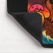 Tapis De Souris Funny Gobblezilla Meme Thanksgiving And 6-7 Christ (Coin)