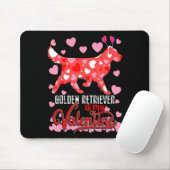 Tapis De Souris Funny Golden Retriever Is My Valentine Dog Lover D (Avec souris)