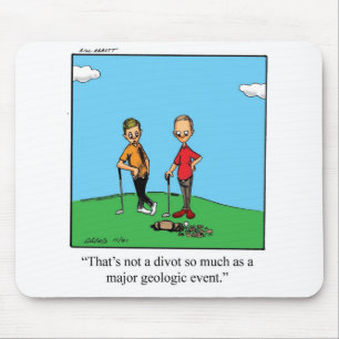 Tapis De Souris Funny Golf Humour Mousepad