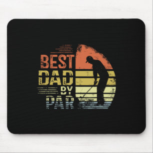 Tapis De Souris Funny Golf Papa Chemise - Cadeau De Fête des pères