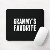 Tapis De Souris Funny Grammy’s Favorite Funny Grandparent Granhild (Avec souris)
