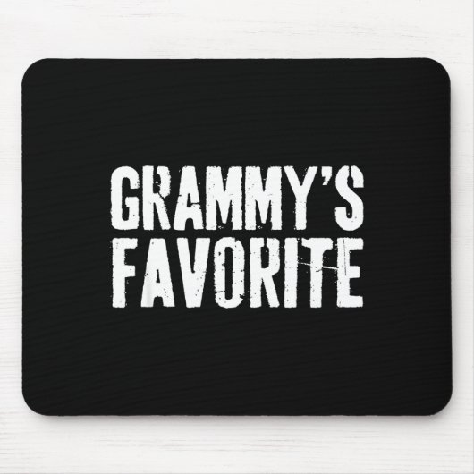 Tapis De Souris Funny Grammy’s Favorite Funny Grandparent Granhild (Devant)