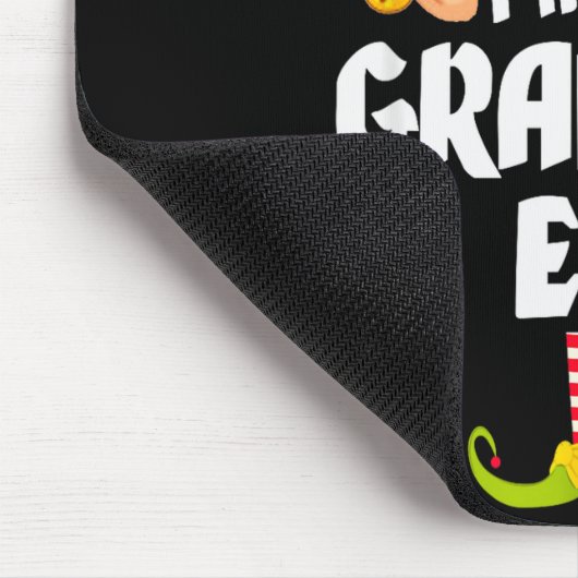 Tapis De Souris Funny Grandpa Elf Matching Family Group Pj Christm (Coin)