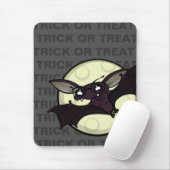 TAPIS DE SOURIS FUNNY HALLOWEEN BAT MOUSE PAD (Avec souris)
