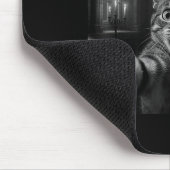 Tapis De Souris Funny Halloween Surprised Ed Cat Selfie Dracula Va (Coin)