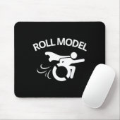 Tapis De Souris Funny Handicapped Sarcastic Wheelchair (Avec souris)