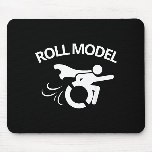 Tapis De Souris Funny Handicapped Sarcastic Wheelchair (Devant)