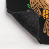 Tapis De Souris Funny Headless Owl Halloween Night Bird Costume Ea (Coin)