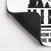 Tapis De Souris Funny Hiker Gift Hiking Lover Outdoor Quote  (Coin)