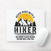 Tapis De Souris Funny Hiker Gift Hiking Lover Outdoor Quote  (Avec souris)
