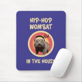 Tapis De Souris Funny Hip-hop Wombat à la Maison (Avec souris)