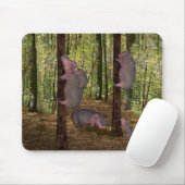 Tapis De Souris Funny Hippopotames Koala-Wannabe (Avec souris)