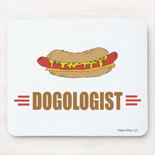 Tapis De Souris Funny Hot Dog (Devant)