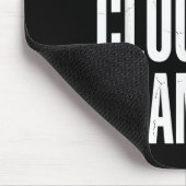 Tapis De Souris Funny Humor Bathroom Joke Toilet Clogging Chamon  (Coin)