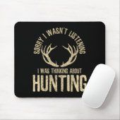 Tapis De Souris Funny Hunting Quote Saying Deer Venison Elk Hunter (Avec souris)