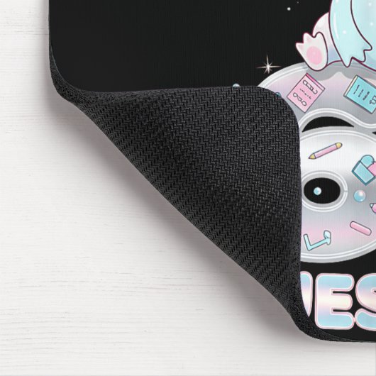 Tapis De Souris Funny I Axolotl 67 Questions Six Seven Axolotl Boy (Coin)