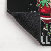 Tapis De Souris Funny I Prefer Halloween Santa Zombie Ugly Christm (Coin)
