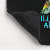 Tapis De Souris Funny Illégal Alien Cool Mexican Eating Taco Food (Coin)