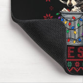 Tapis De Souris Funny I'm Just Here For The Snacks Santa Raccoon U (Coin)